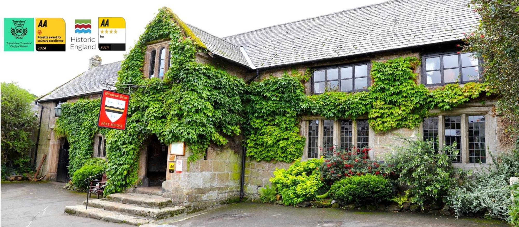 The Oxenham Arms Hotel Devon South Zeal Exterior foto